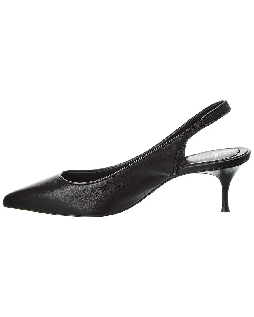 Christian Louboutin Sporty Kate 55 Leather Slingback Pump