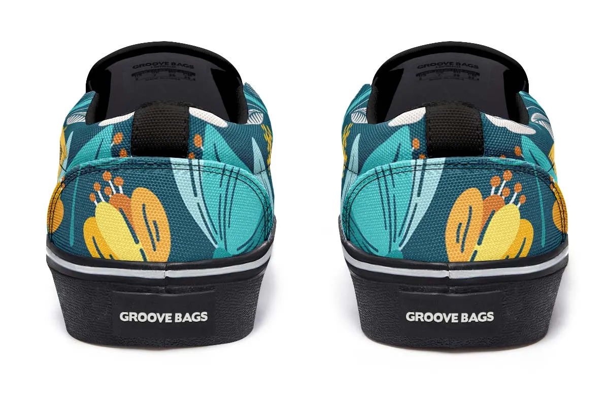 Doodle School Bus Driver Slip-On Shoes