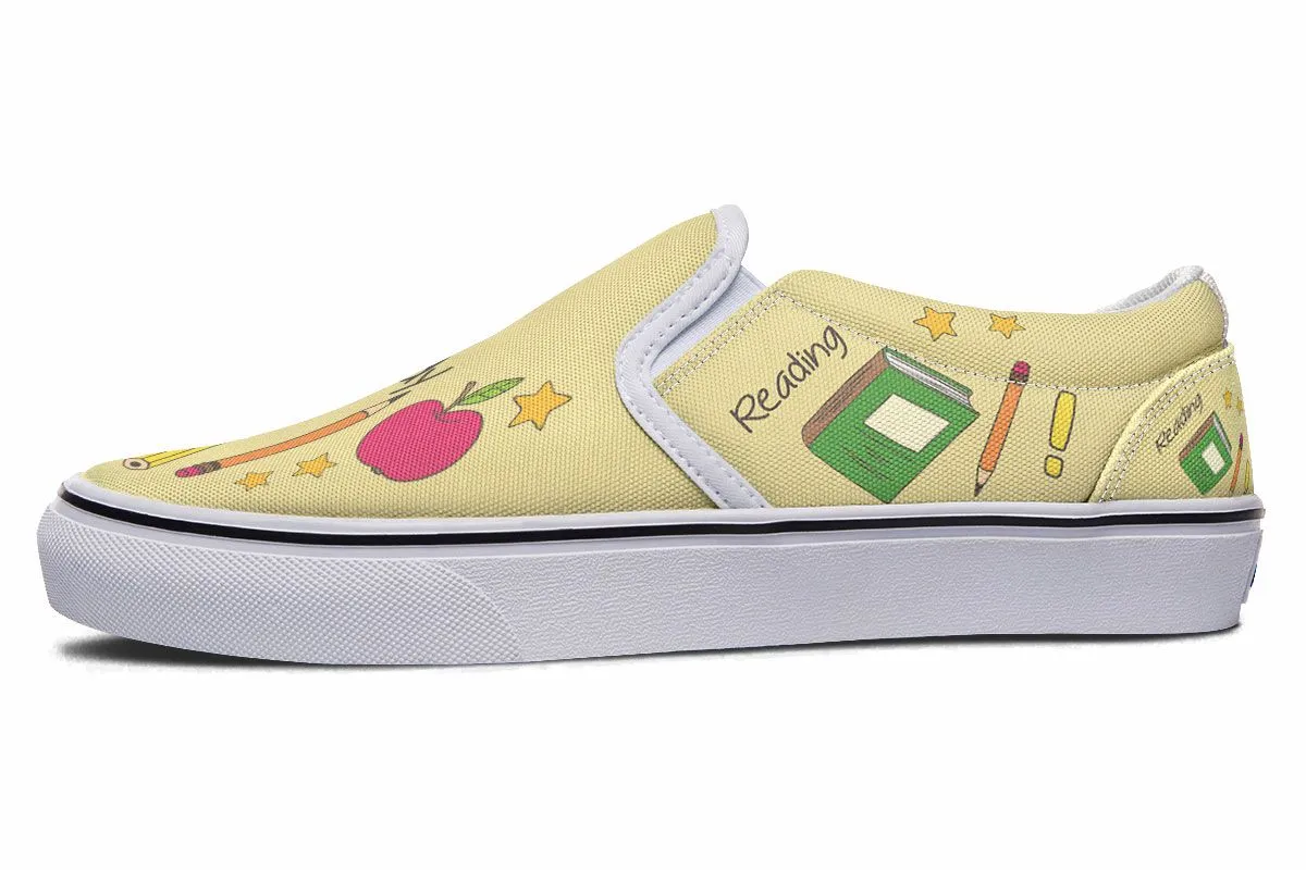 Elementary School Teacher Shoes 2nd Grade Slip-On Shoes