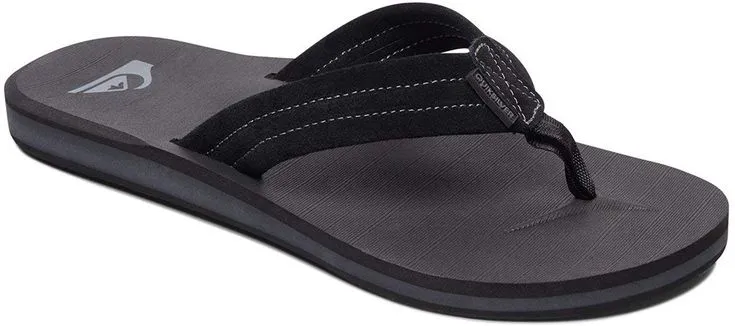 Quiksilver Carver Suede Sandals Black