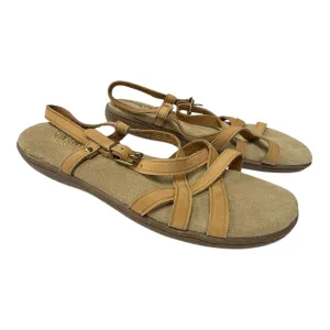 SANDALS FLATS by GH BASS AND CO In TAN, Size: 8