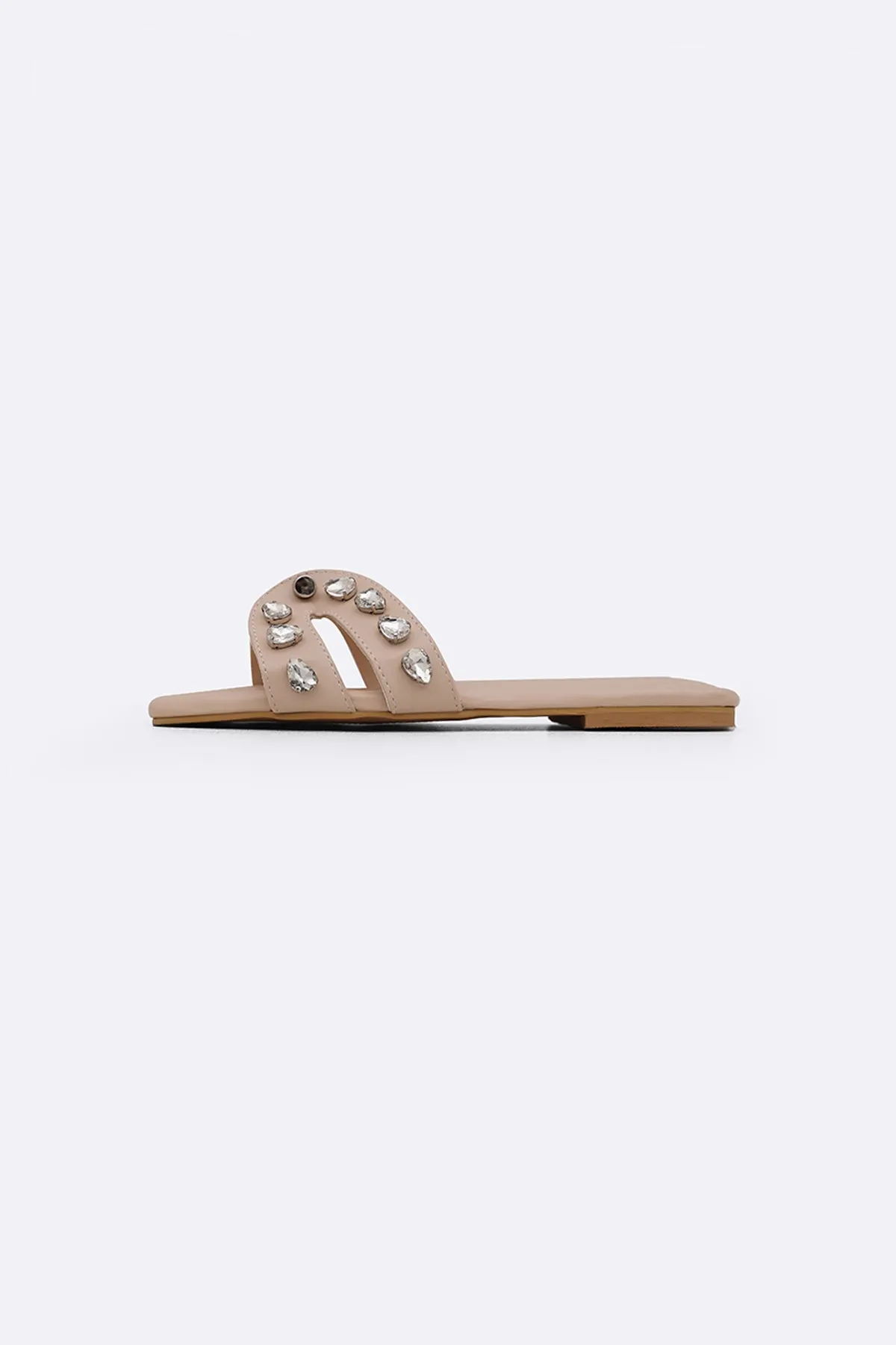 STUDDED CRYSTAL SLIDES