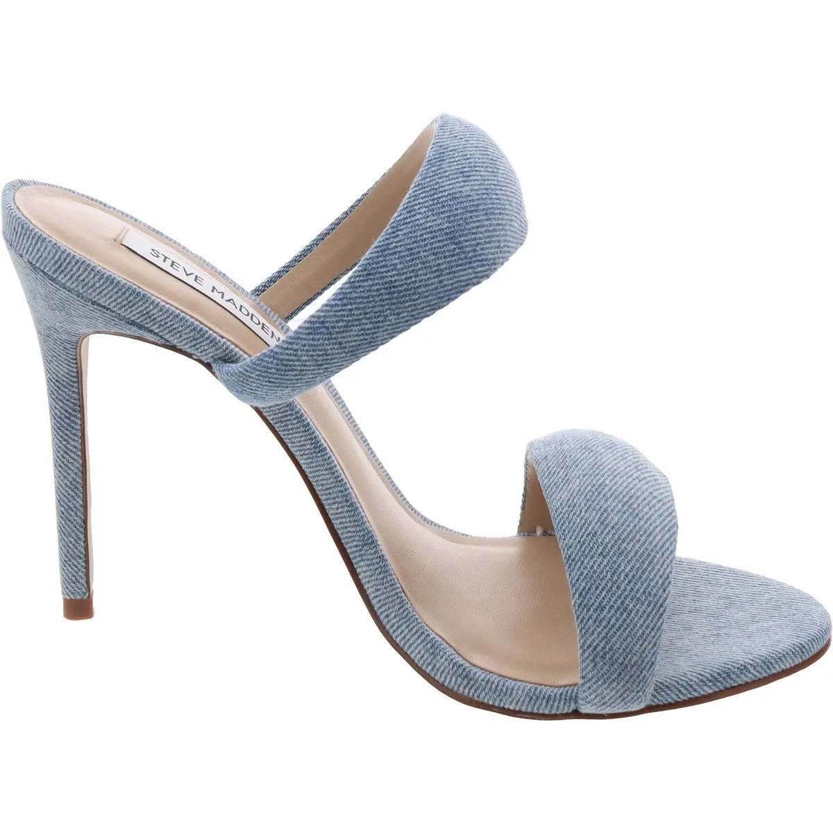 Sudden Womens Denim Manmade Slide