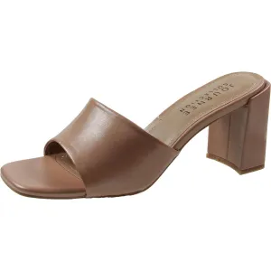 Womens Solid Manmade Slide