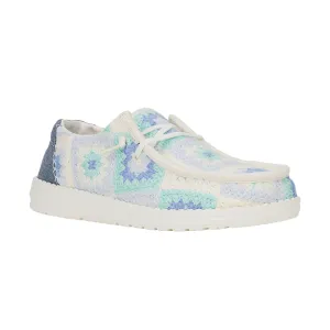 Women's Wendy Cottage Crochet Bay Blue/Multi