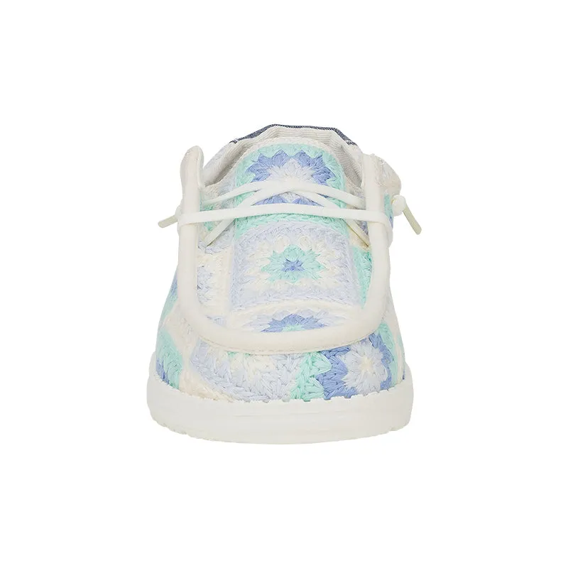 Women's Wendy Cottage Crochet Bay Blue/Multi