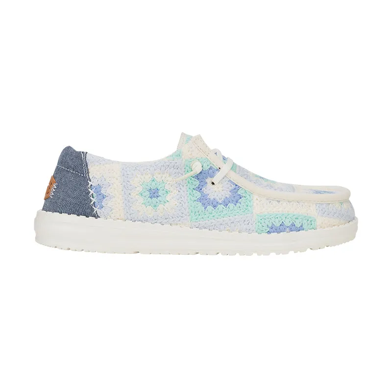 Women's Wendy Cottage Crochet Bay Blue/Multi