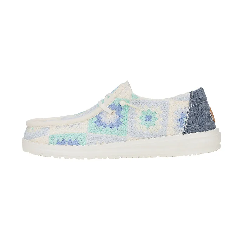 Women's Wendy Cottage Crochet Bay Blue/Multi