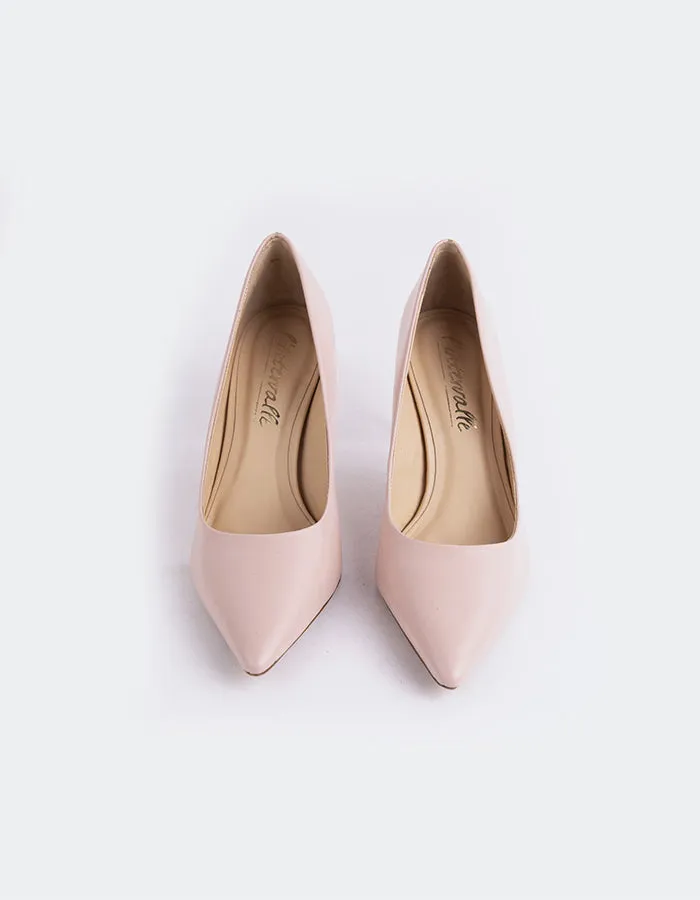 Zinnia Pink Leather